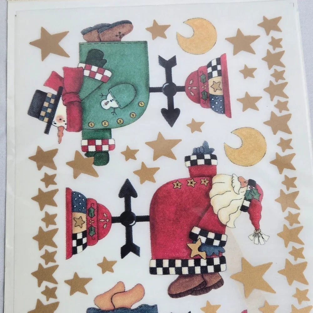 Provo Craft First Impressions Christmas Rub On Transfers 5.5